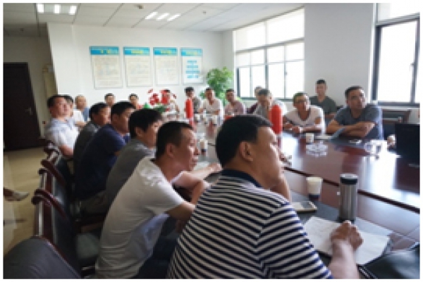 公司質(zhì)量創(chuàng)優(yōu)小組首次學習會議順利進行